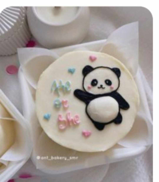 Custom Panda Cake